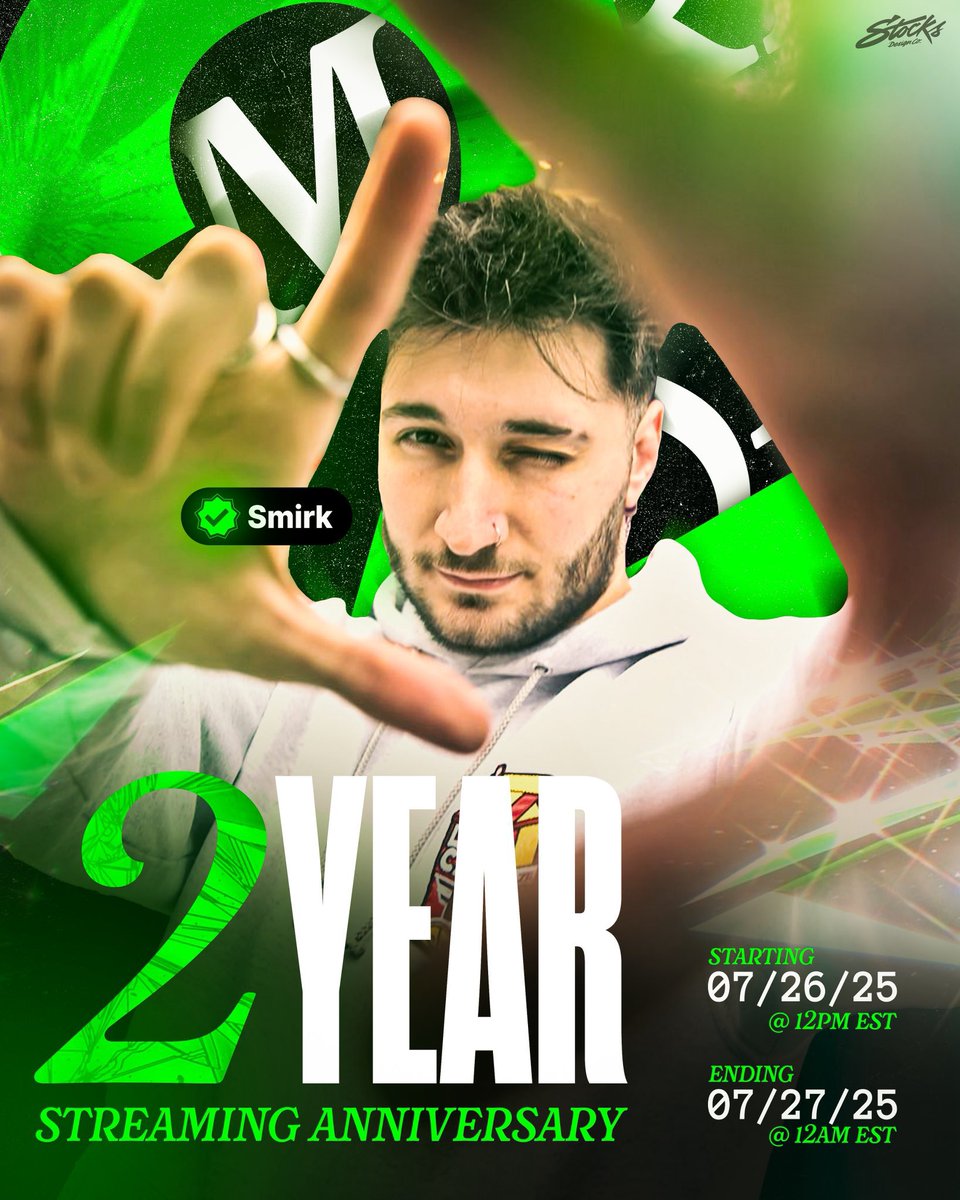StocksGFX's tweet image. Recent @KickStreaming Posters for @SmirkHimself and @edamamiii 🎨🖌️
Need a Kick Poster? DM me to get started today!