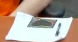 JLRINVESTIGATES's tweet image. Bryan Kohberger has a heart on a piece of paper in front of him.