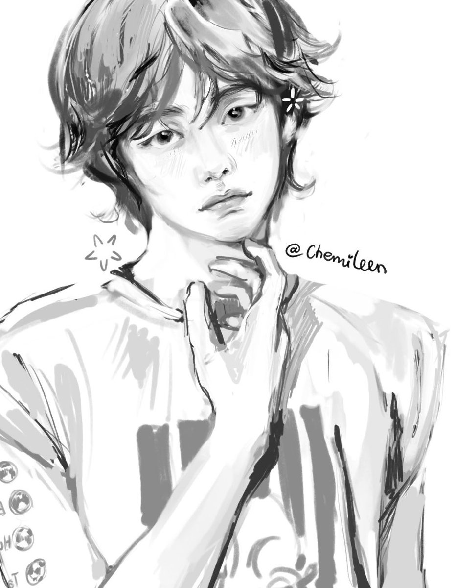 chemileen's tweet image. Face so pretty I didn’t want to draw the rest
#YEONJUN #TXT #TOMORROW_X_TOGETHER