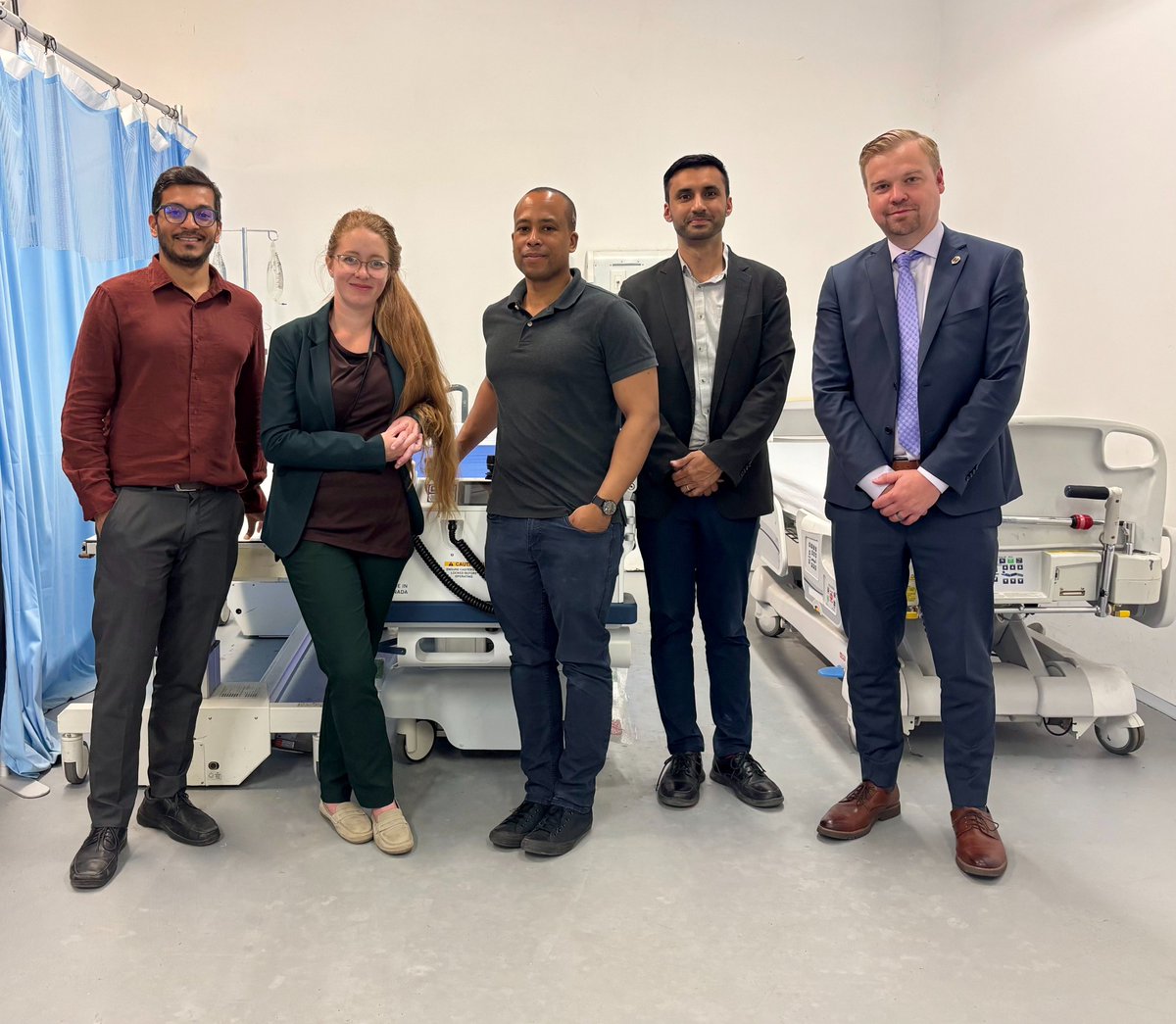 AbleInnovation's tweet image. It was a pleasure hosting Rosalie Wyonch and James Cottrill of the @CDHoweInstitute at our facility for a thoughtful exchange on health policy and innovation.
#Policy #Innovation #Canada #Robotics #Tech #Healthcare #AI #PhysicalAI #SPHM