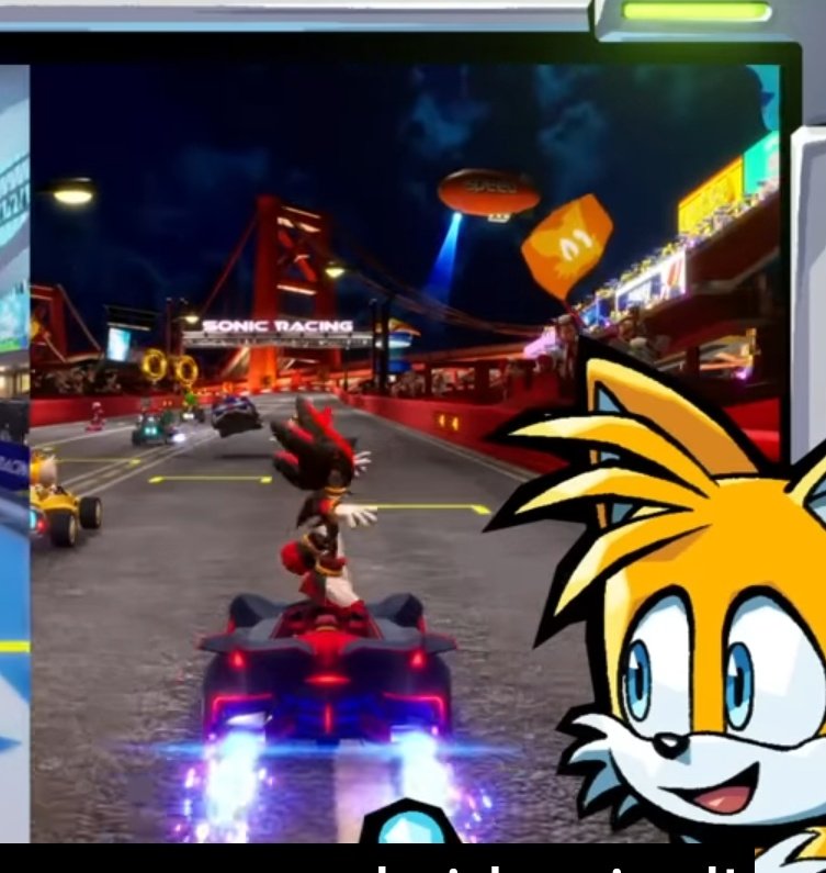 contriteorb4's tweet image. #CONTRINEWS
AAAAA PRIMER VISTAZO A RADICAL HIGHWAY EN #SonicRacingCrossworlds