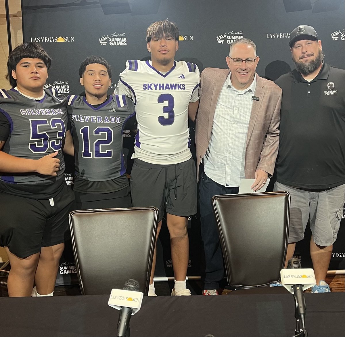 anthony barilla (@zonesteps) on Twitter photo Silverado is appreciative of ā¦<a href="/raybrewer21/">Raymond Brewer</a>ā© as well of ā¦<a href="/lvsunsports/">Las Vegas Sun Sports</a>ā© for always organizing an exciting experience for our student/athletes. Kids love being a part of the Las Vegas Sun media day. A great reminder of whatās special about High-school Athletics Silverado is appreciative of ā¦<a href="/raybrewer21/">Raymond Brewer</a>ā© as well of ā¦<a href="/lvsunsports/">Las Vegas Sun Sports</a>ā© for always organizing an exciting experience for our student/athletes. Kids love being a part of the Las Vegas Sun media day. A great reminder of whatās special about High-school Athletics