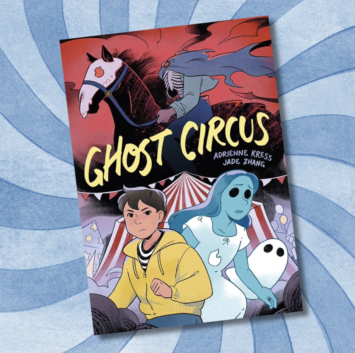 Union Square & Co. (@unionsqandco) on Twitter photo GHOST CIRCUS by Adrienne Kress (@adriennekress) illustrated by Jade Zhang (<a href="/yellghoul/">jade💥</a>) is coming soon on Aug 19th, 2025! Preorder now: bit.ly/3ZNwceV GHOST CIRCUS by Adrienne Kress (@adriennekress) illustrated by Jade Zhang (<a href="/yellghoul/">jade💥</a>) is coming soon on Aug 19th, 2025! Preorder now: bit.ly/3ZNwceV