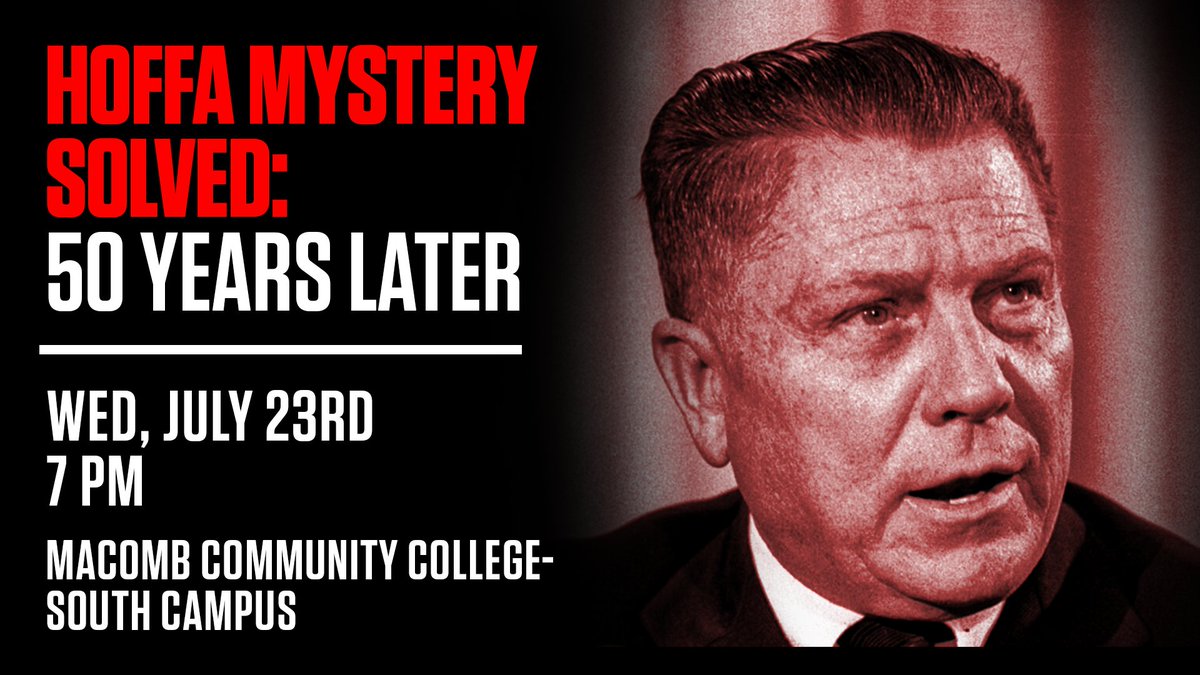 Tonight's the night! Thank you all for the support, and we can't wait to give you all a factual, in-depth, and entertaining presentation!

Reminder for those attending: The event is at BUILDING K on Macomb Community College's SOUTH Campus (12 mile &amp; Hayes).
