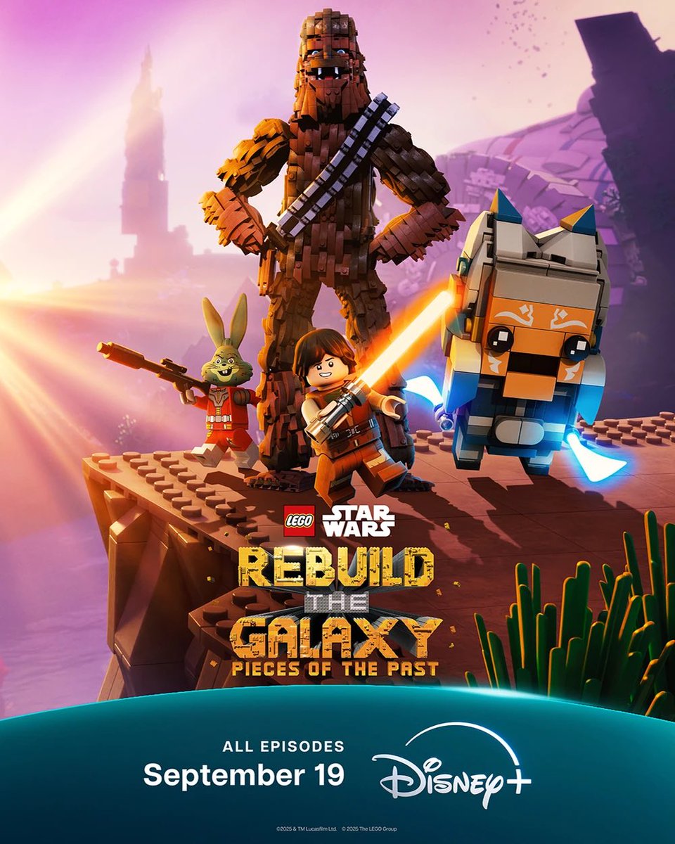 CubanMissileDH's tweet image. Thrilled to share I'll be at SDCC! Ashley Eckstein and I will be meeting LEGO Star Wars fans at the LEGO booth (#2829) on Friday, July 25 at 4:00PM! Participating fans will receive a Rebuild the Galaxy - Pieces of the Past teaser poster signed by me and BrickHeadz Ahsoka herself!