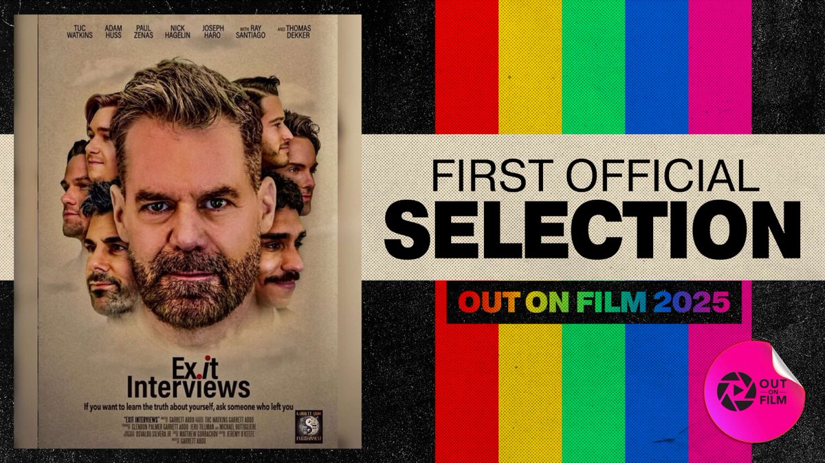 🎬 FESTIVAL SEASON IS NEAR — BIG news! 👀🌈 Our FIRST OFFICIAL SELECTION: "Exit Interviews" by Garrett Abdo! 🎉 An emotional LGBTQ+ drama revealing truths and healing. 💔🎥✨ Get ready — it’s coming in hot! #FestivalReady #LGBTQFilm #QueerCinema #IndieFilm #ComingSoon