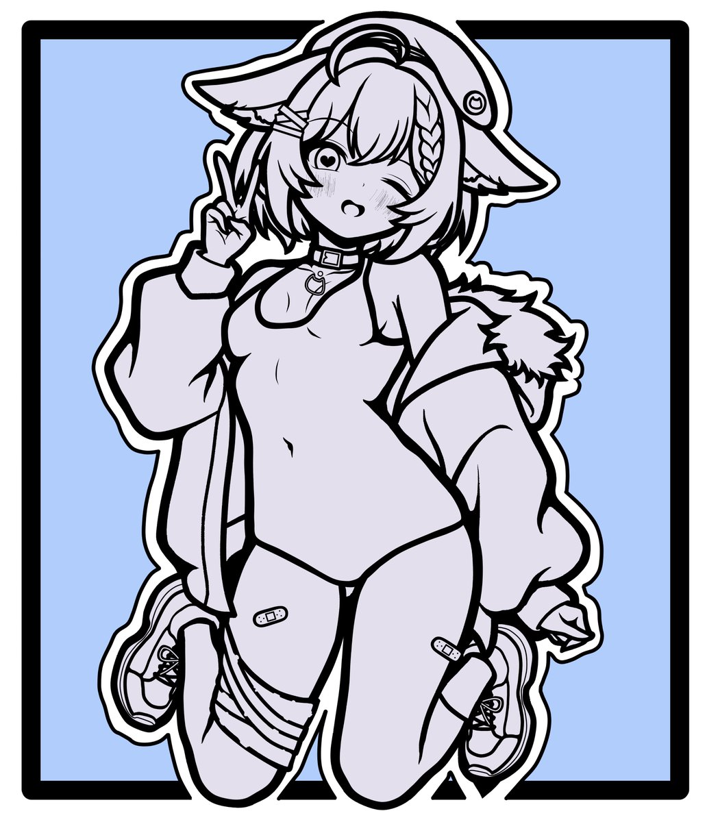 Yeizer_san's tweet image. Mao ₍^. .^₎Ⳋ ♡

【 Commission WIP 】

#pimpmycat