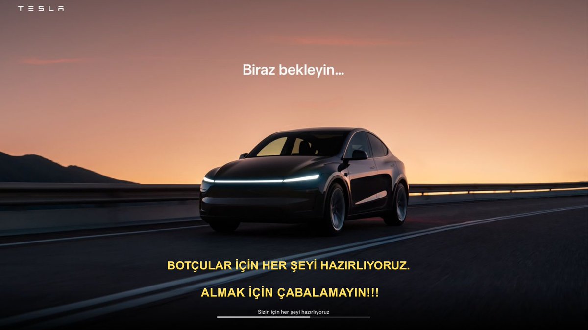 Üç aydır gerçek kullanıcılar olarak araç almak için uğraşıyoruz. Araç stoklara düştüğü anda tıklıyoruz, karşımıza sürekli “Biraz bekleyin…” ekranı çıkıyor. Yetmiyor, CAPTCHA ile uğraşıyoruz; onu da geçsek bu sefer “Araç artık mevcut değil” uyarısı geliyor.

Botları engellemek