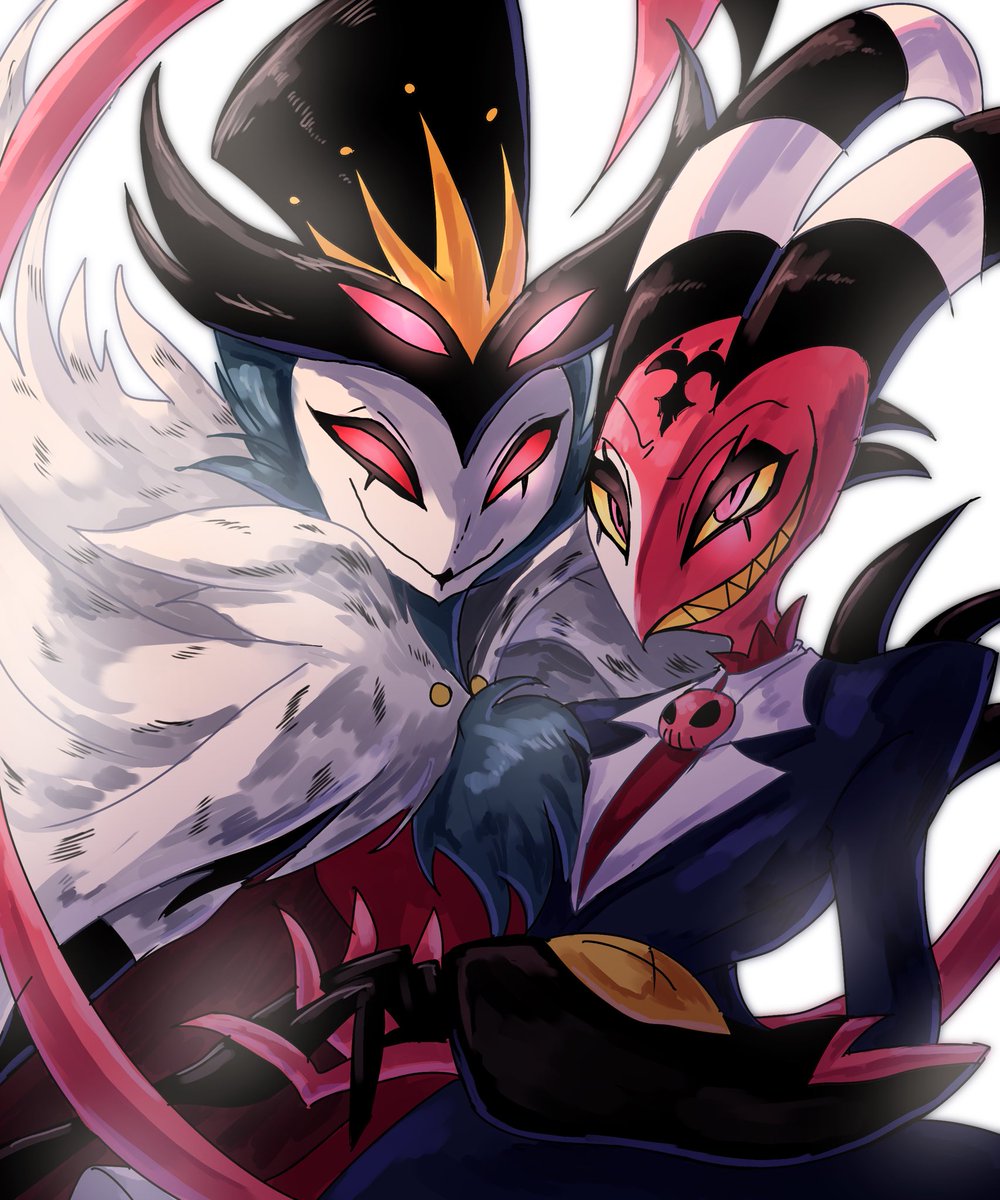 線がヘロヘロしてる落書き
#HelluvaBossFanart #Stolitz