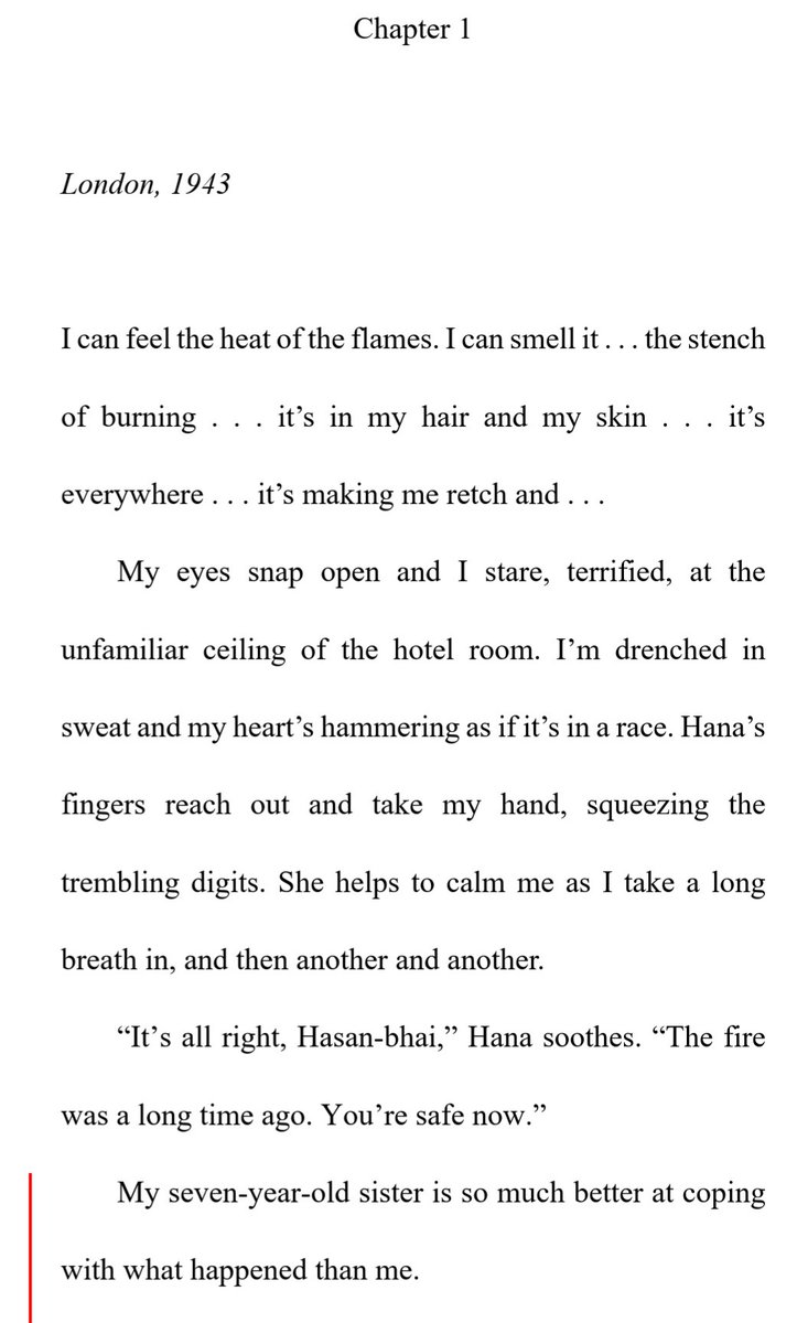 Just over a month to go till publication day for #UnderFire and delighted to see it at no 4 in the river category of hot new releases ... here is the first page of a child's trauma 3 years after a nazi bomb falls on their Coventry home ...preorder 🙏🏼 
#readingforpleasure #WWII
