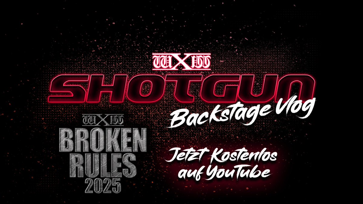 wXw Germany (@wxwgermany) on Twitter photo wXw Shotgun Backstage VLOG von #wXwBrokenRules 2025 jetzt kostenlos auf YouTube!
Ein Abend an dem die Regeln gebrochen, Grenzen überschritten und Wrestling-Geschichte geschrieben wurde – doch was spielte sich nach wXw Broken Rules hinter den Kulissen in der <a href="/BatschkappFfm/">Batschkapp Frankfurt</a> ab? wXw Shotgun Backstage VLOG von #wXwBrokenRules 2025 jetzt kostenlos auf YouTube!
Ein Abend an dem die Regeln gebrochen, Grenzen überschritten und Wrestling-Geschichte geschrieben wurde – doch was spielte sich nach wXw Broken Rules hinter den Kulissen in der <a href="/BatschkappFfm/">Batschkapp Frankfurt</a> ab?