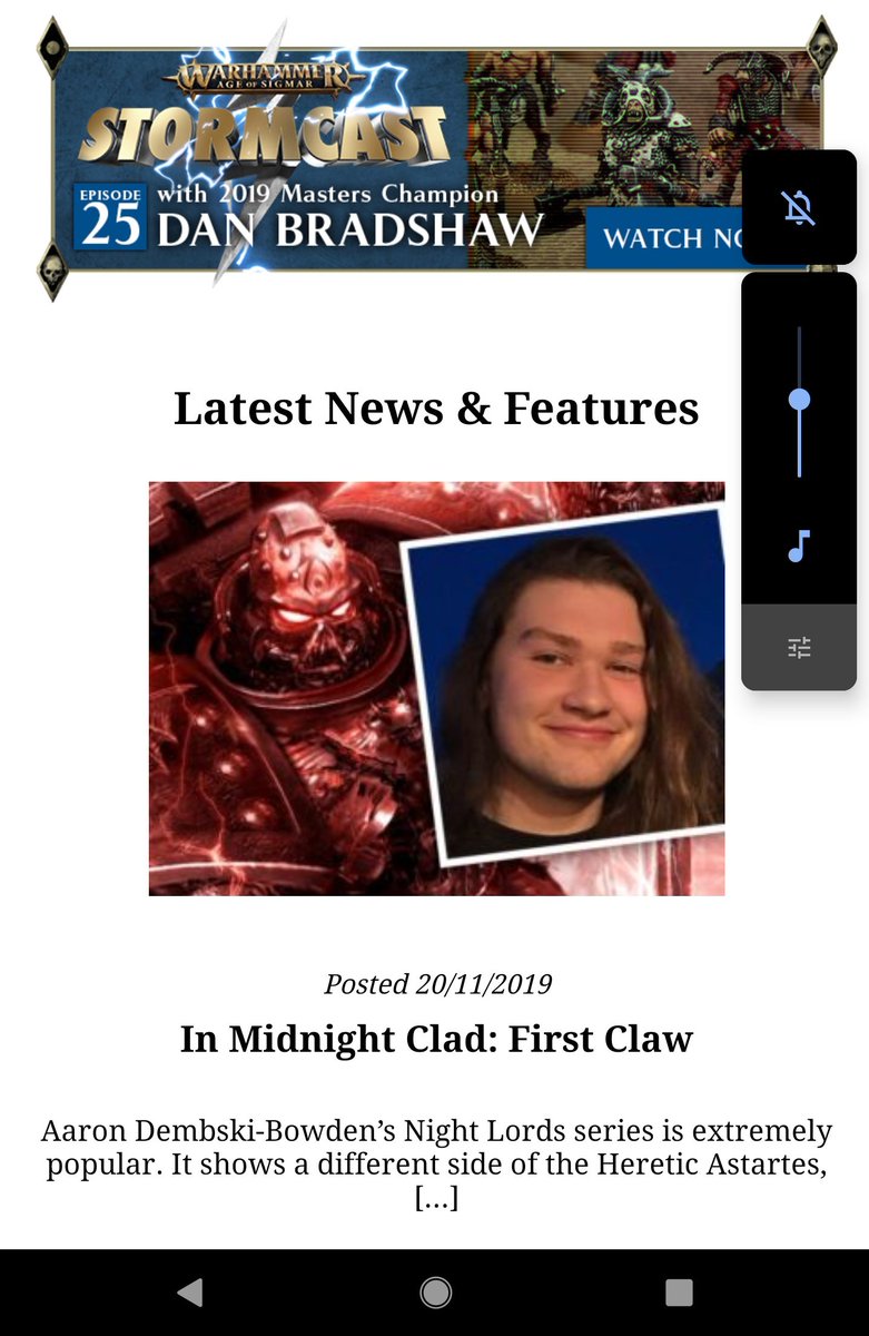 I wrote an article for Warhammer community about First Claw and the NL Omnibus back in the day!

(Sorry about the terrible screenshot, it's all I have as evidence and the article isn't up anymore lol)