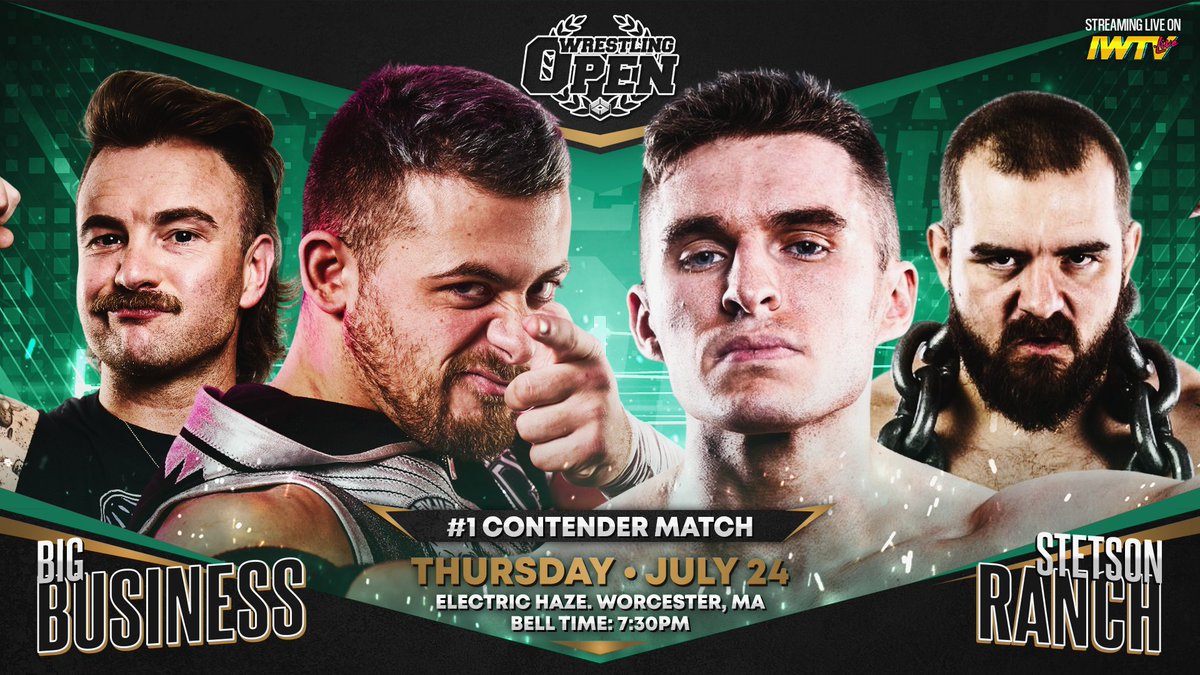 beyondwrestling's tweet image. You have to admire the @WrestlingOpen officials for giving new wrestlers a chance to shine in front of the tastemakers who pack @ehaze_worcester every Thursday. Who will impress most tomorrow night?
beyondwrestlingonline.com/wrestlingopen
Email beyondwrestling@gmail.com to sponsor a wrestler.