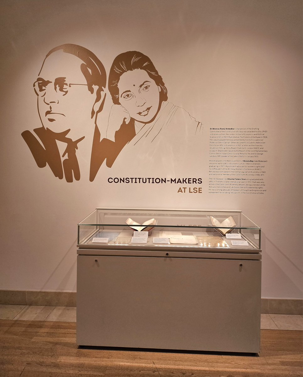 SAsiaLSE's tweet image. .@SAsiaLSE is delighted to participate in @pact_project's AFTER THE ASSEMBLY @SoasGallery w/ docs on 'Constitution-Makers at LSE' from @LSELibrary. Amazing inauguration y'day w/ @LSEnews Prez Larry Kramer & @SOAS Dir. Adam Habib.
Details tinyurl.com/mt3mr56u (don't miss it!)