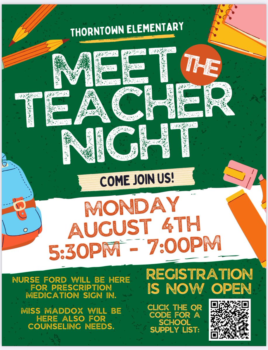 Getting excited to see you all at school!