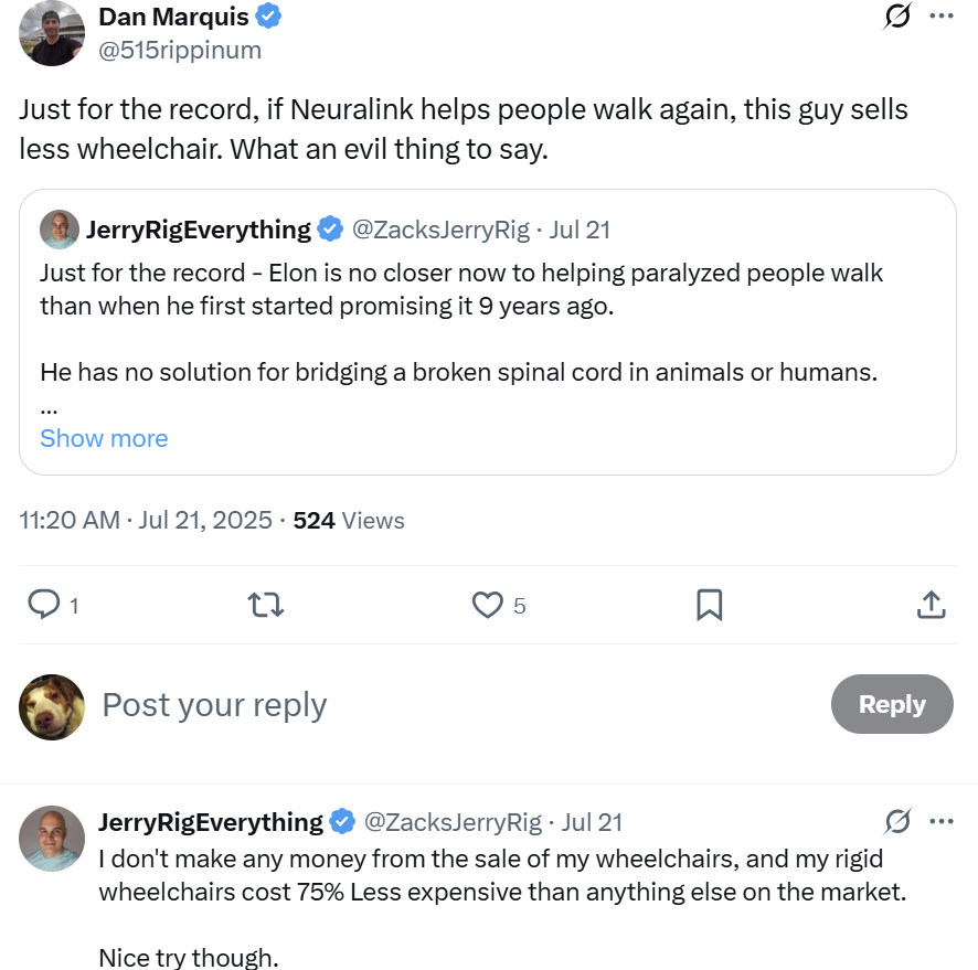 RicochetRowdy's tweet image. Just for the record, Dan is another $tsla and Musk simp and "looser."