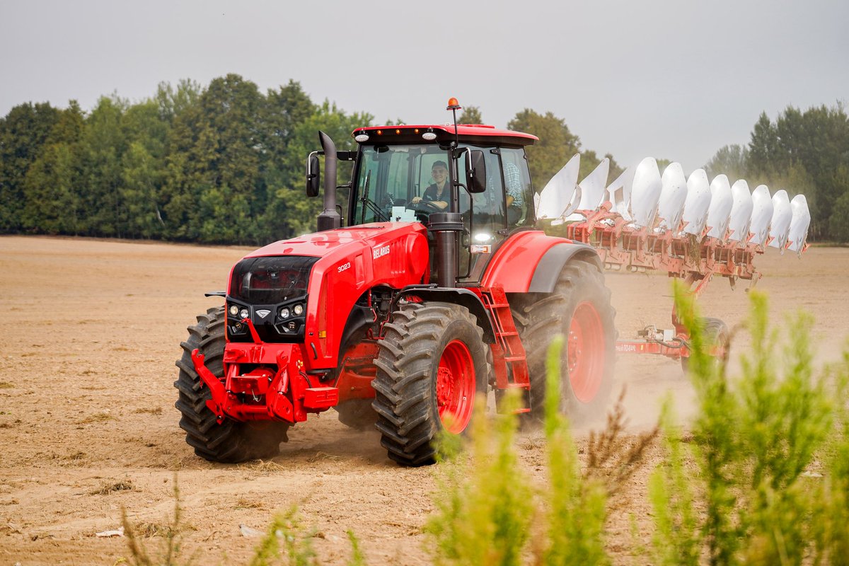#Belarus tractors are the backbone of the harvest! 🚜🇧🇾 This season, they’re powering through fields, helping Belarus gather millions of tons of grain with unmatched strength and reliability. Built to work hard, built to feed the world 💪🏻