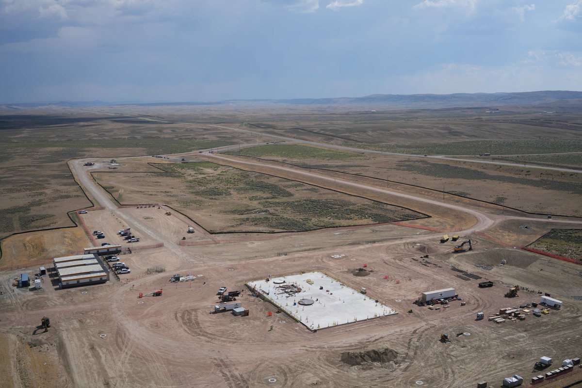 TerraPower's tweet image. 🔔Construction Milestone🔔The Sodium Test and Fill Facility (TFF) foundation is now complete. The TFF will be used to test and demonstrate the performance of equipment prior to operations in the Natrium® plant. With work being done on the ground every day, our team is paving the…