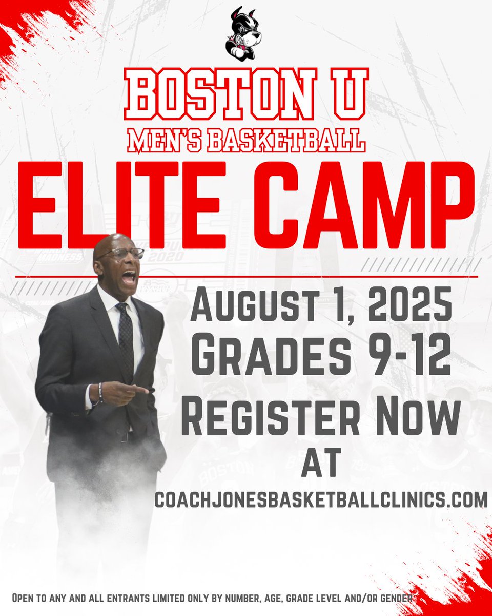 Less than 2 weeks away! Sign up today at coachjonesbasketballclinics.com