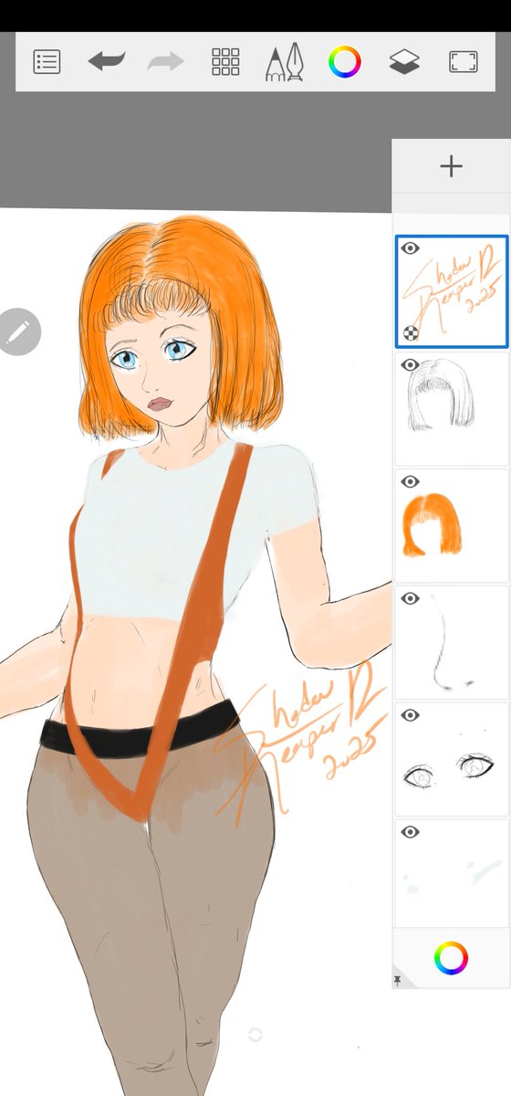 ShadowReaper12_'s tweet image. Redraw of Leeloo. An old commission as the customer wanted a bigger chest for her.
#fanart #TheFifthElement #leeloo #anime #scifi