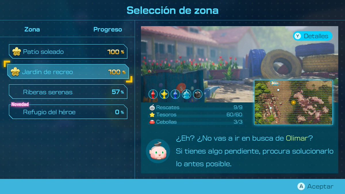 hryesp's tweet image. Segunda zona al 100%! #Pikmin4