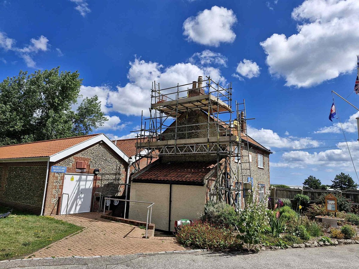 We're having a bit of work done on the museum cottage roof and chimney, but it's business as normal with no disruption or inconvenience to our valued visitors.