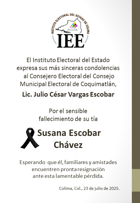 Q.E.P.D.  Susana Escobar Chávez 🕊️