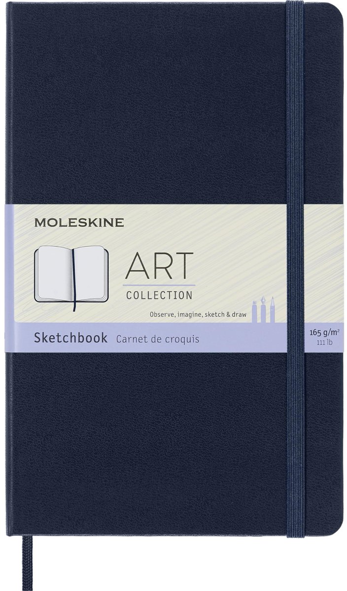 LileeTeaVT's tweet image. 🍀MLEM!! Lilee was blessed with Moleskine Art Sketchbook, Large, Sapphire Blue, 13 x 21 cm/88 Pagina's from Guess Who via Throne. Thankies, Have a lucky day! (,,&gt;ヮ&lt;,,)! 🍀
