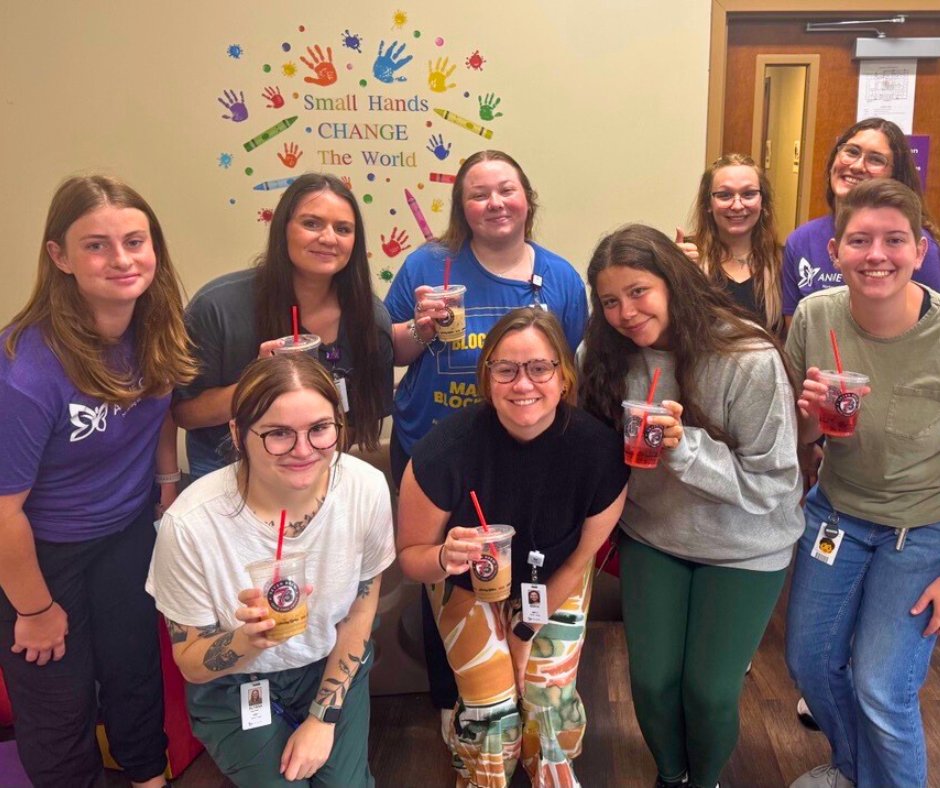 Huge thanks to 7Brew Coffee in Moorhead for stopping by and fueling the Fargo BHS Team with some much-needed coffee! Your visit was the perfect midweek boost, and we’re so excited to have you in the Fargo-Moorhead community.☕💜