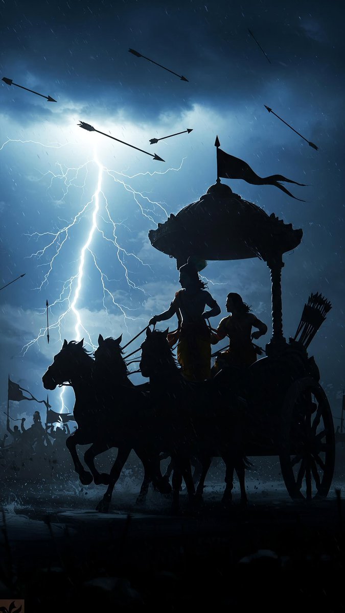 GitaShlokas_'s tweet image. "If Krishna is with you, you will win even if the entire world is against you"