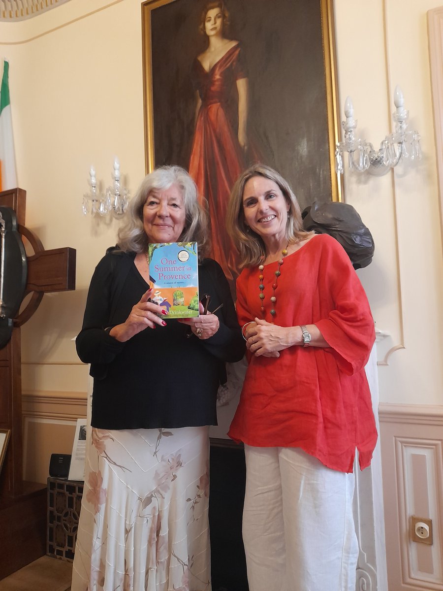 Author &amp; actor Carol Drinkwater was in Monaco with her latest book 'One summer in Provence' published by Atlantic. A literary lunch in collaboration with the American Club of the Riviera was enjoyed by members of the Anglophone Clubs - great entertaining stories by Carol!
