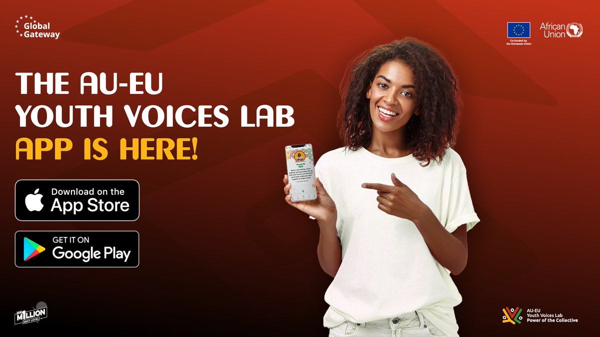 The Youth Cafe (@theyouthcafe) on Twitter photo We’re excited to join the <a href="/aueuyouthvoices/">AU-EU Youth Voices Lab - Power of the Collective</a> to launch the AU-EU Youth Voices Mobile App — a free, multilingual, all-in-one platform empowering young people to connect, learn, and take the lead! 🌍✨
🔧 Co-created by over 10,000 young people and developed by <a href="/youthmakershub/">Youthmakers Hub</a> in We’re excited to join the <a href="/aueuyouthvoices/">AU-EU Youth Voices Lab - Power of the Collective</a> to launch the AU-EU Youth Voices Mobile App — a free, multilingual, all-in-one platform empowering young people to connect, learn, and take the lead! 🌍✨
🔧 Co-created by over 10,000 young people and developed by <a href="/youthmakershub/">Youthmakers Hub</a> in