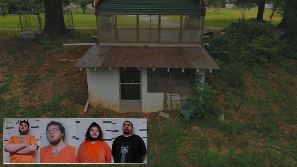 WSAZnews's tweet image. A fourth man has been arrested in a case involving young children and animals being sexually abused in an underground bunker in Alabama, officials said.
wsaz.com/2025/07/23/4th…
