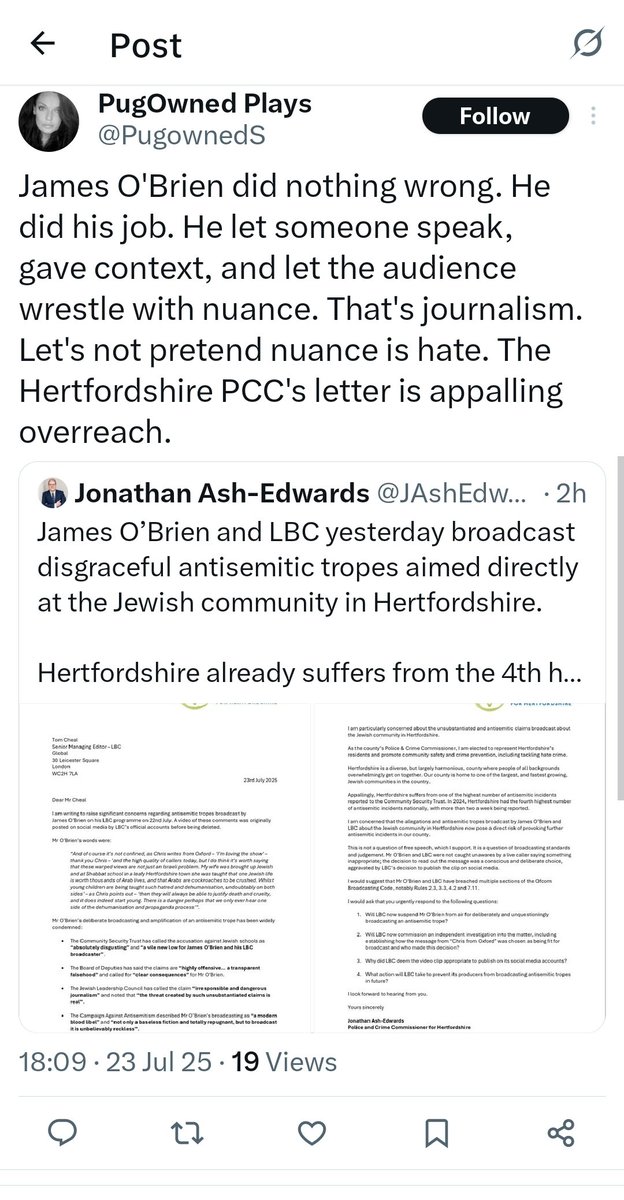 benmyers19's tweet image. We need to call Corbynism for what it is...a refuge for jew hating simpletons.