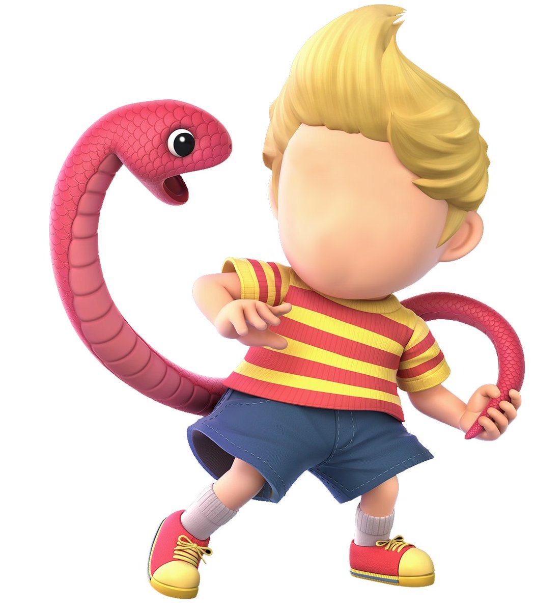 MonkeyNess's tweet image. Do you prefer Lucas with or without facial features?