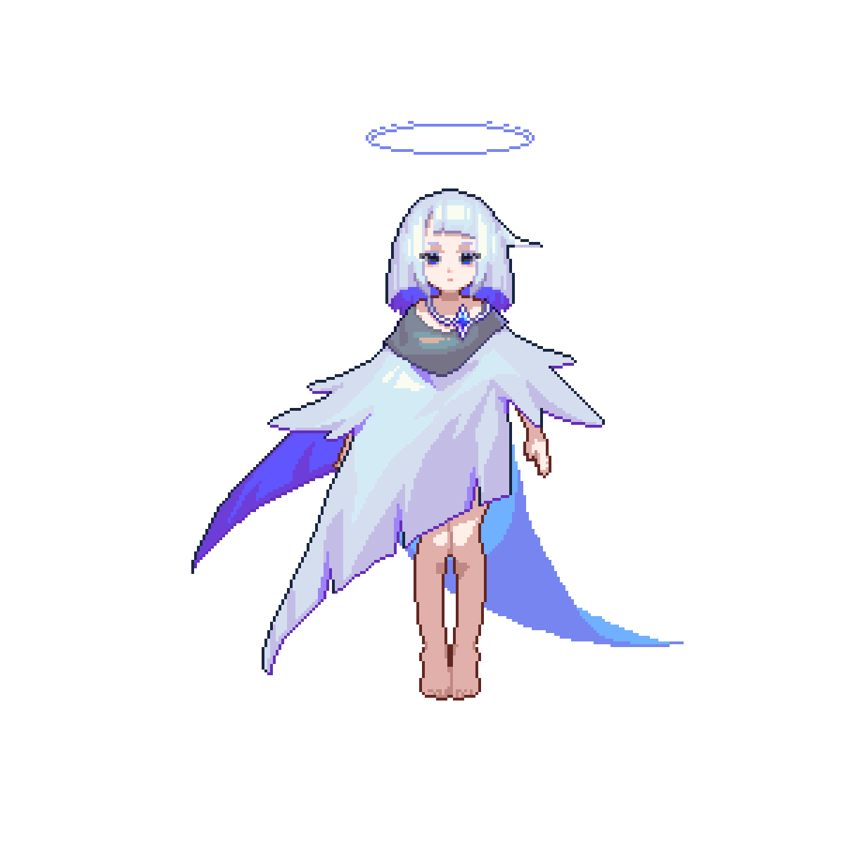 Sapphira,pixel art.
#pixelart