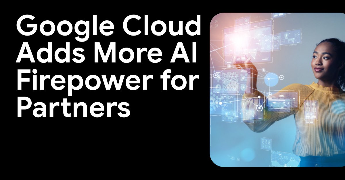gcloudpartners's tweet image. Less paperwork, more partnership. 🤝 Google Cloud is empowering its partners with new AI tools to eliminate tedious tasks and focus on what matters: growth. Discover how → goo.gle/40yMA39.