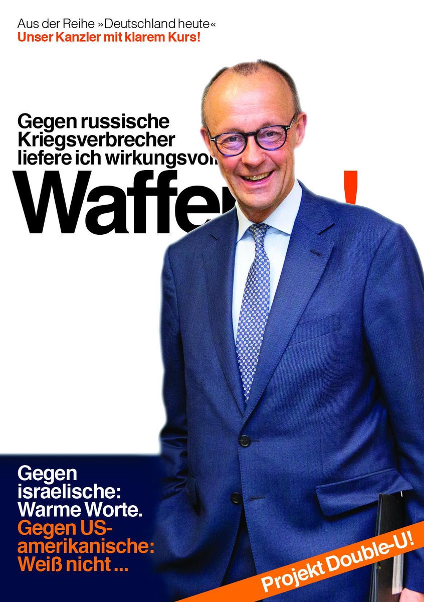jescho's tweet image. Aus der Reihe &quot;Unser Kanzler mit klarem Kurs!&quot; #BSW