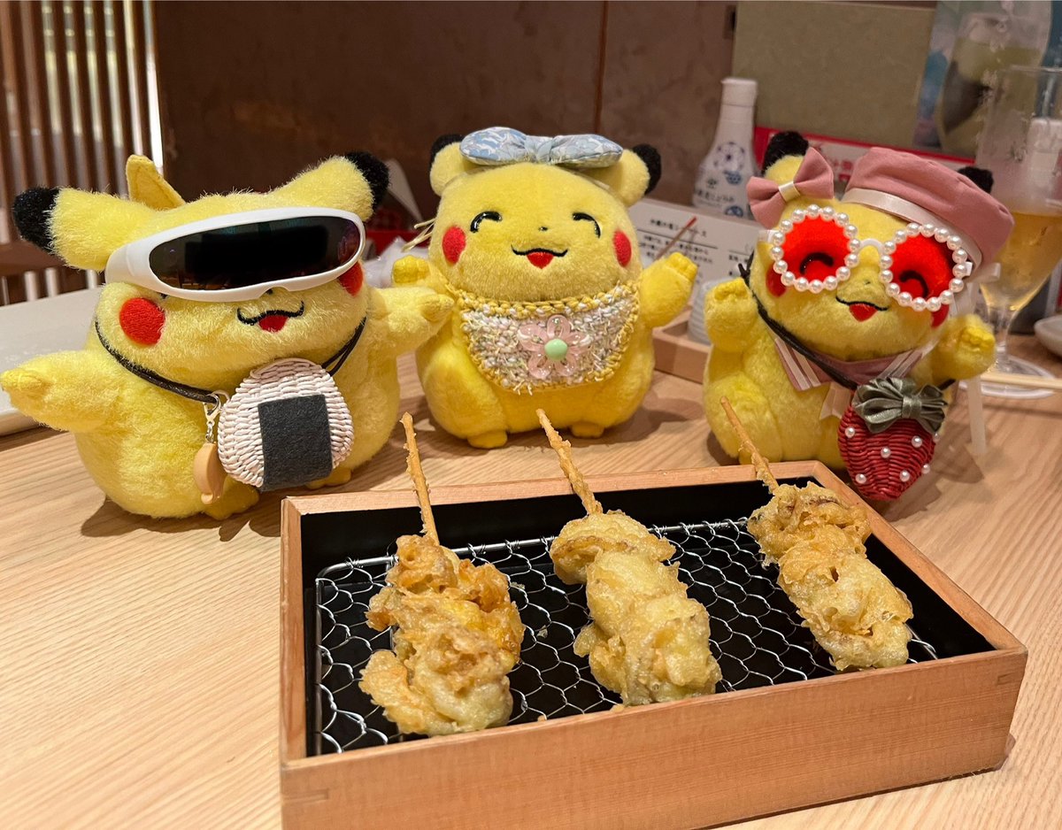 oshaberipikachu's tweet image. ホタテに大喜びのやつら