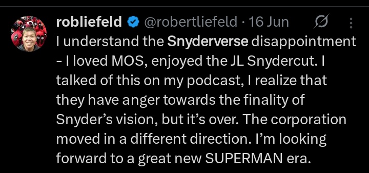 Gunn is DC studios co-head. He IS the corporation.