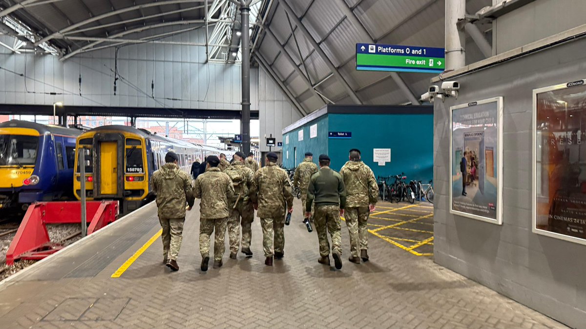 northernassist's tweet image. 🎖️ We’re excited to announce we've received the Gold Employer Recognition Scheme Award from the Ministry of Defence.
From ex-Forces to reservists, we’re supporting brilliant people transitioning into rail careers, and they’re now a part of our Northern family.
Thinking of…