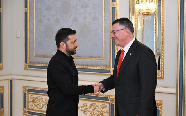 AJCGlobal's tweet image. AJC welcomes the important visit by Israel’s Foreign Minister @GideonSaar to Ukraine and the deepening cooperation between the two countries.
This growing alignment reflects a broader strategic reality: Russia, the Iranian regime, and their allies and terrorist proxies are…