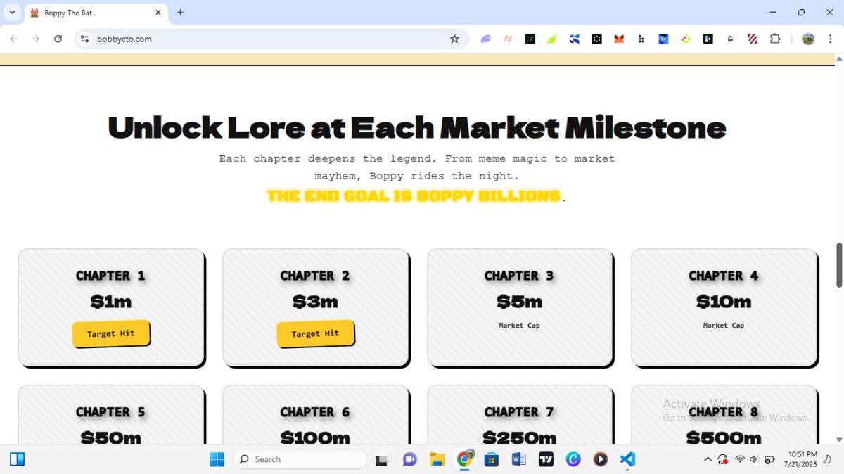 Carlton_Web3's tweet image. The freshly updated $BOPPY website,
boppycto.com , is live!

Put together by yours truly.🥹

It shines a light on the BOPPY community&apos;s big dream of hitting $BOPPY Billions and captures the fun vibe of $HOPPY and $BOPPY as best buds.