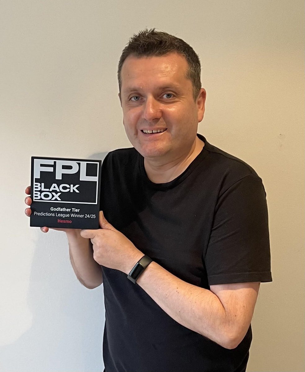 FPLBlackBox_'s tweet image. Congratulations to the winners of the FPL BlackBox Patreon Mini League and the season long Predictions League 🔥
Think you’ve got what it takes to take the crown? Get involved for the 25/26 season over at patreon.com/FPLBlackBox