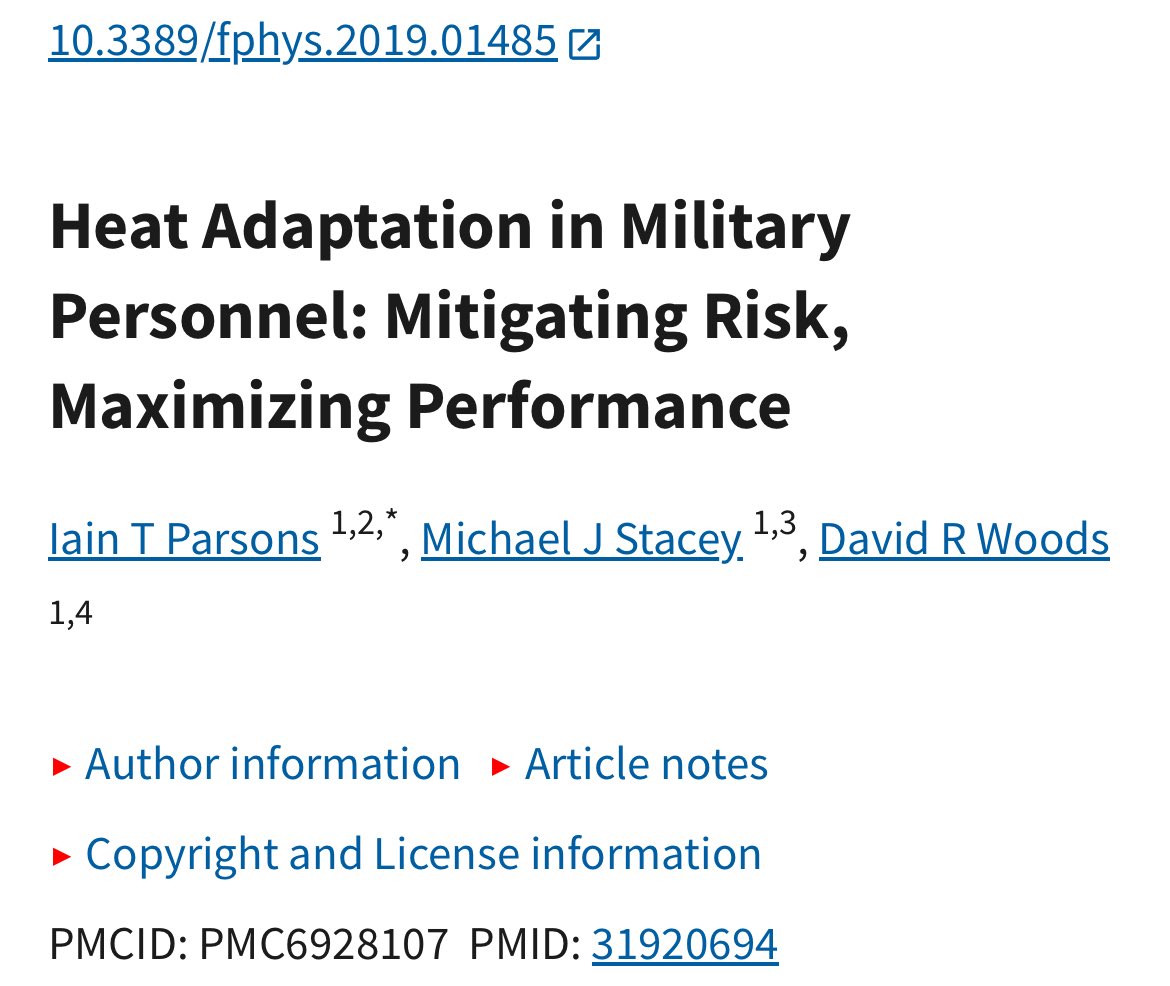 Davod1402's tweet image. بر اساس این مقاله با عنوان "Heat Adaptation in Military Personnel: Mitigating Risk, Maximizing Performance"، گرما باعث خستگی، کاهش تمرکز، و کاهش توانایی عملیات نیروهای نظامی(شما بخون نیروی سرکوب و یگان ویژه) میشه.
واضحه؟
#قیام_ملی
#MIGA