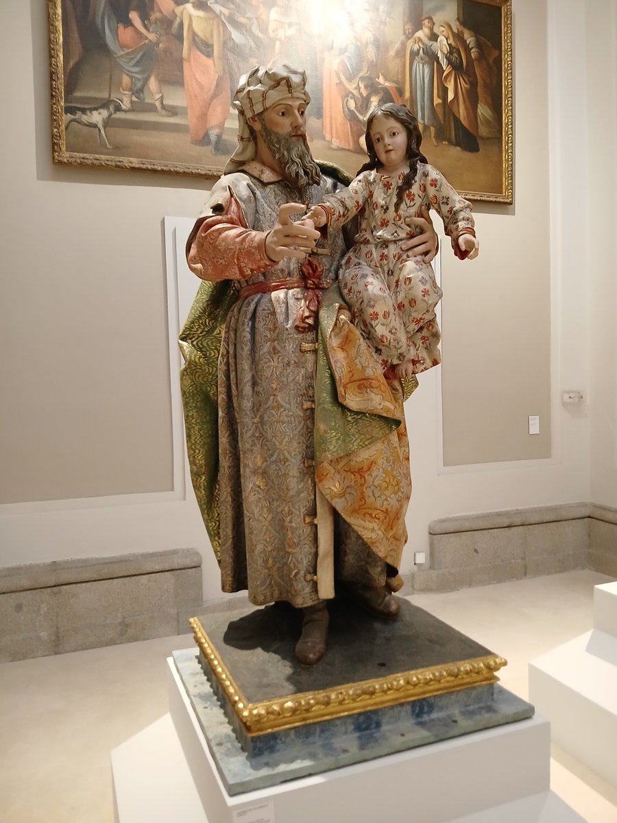 MiguelGranado74's tweet image. Juan Alonso Villabrille y Ron (atrb.):
😇 "San Joaquín con la Virgen niña" (1700-1750).
🦁 "San Marcos" (1700-1750).
Museo de Historia de Madrid.