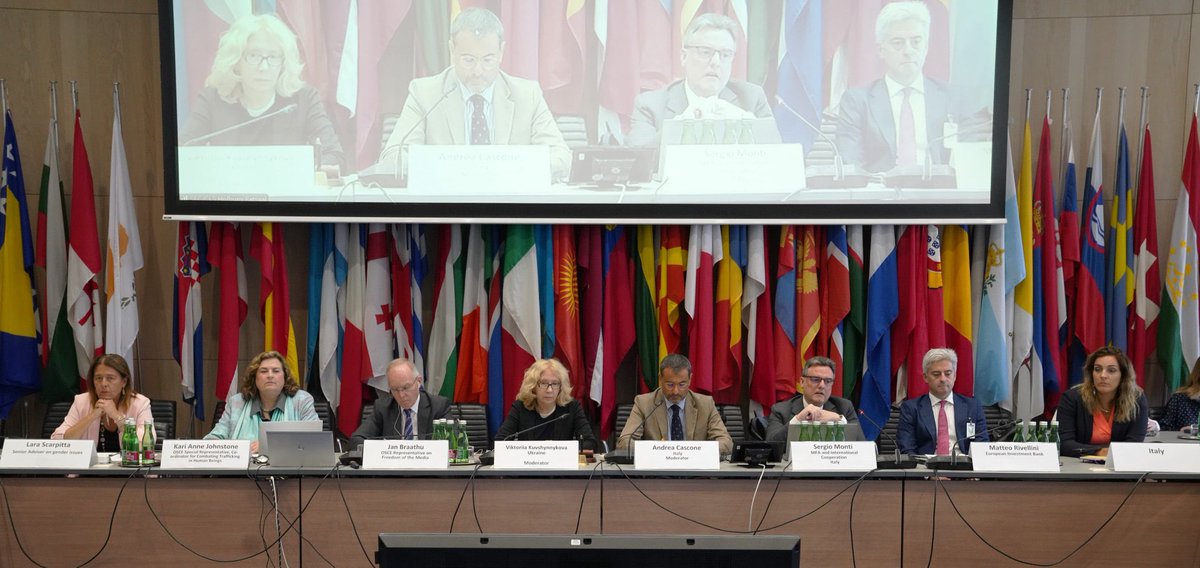 UKRinOSCE's tweet image. Grateful to @ItalyatOSCE for organizing the #URC2025 follow-up event.
Many thanks to @Finland_OSCE for taking the lead & bringing the #OSCE Ambassadors to Kyiv to learn about 🇺🇦needs first-hand. At the face of 🇷🇺war, OSCE's contribution to Ukraine's resilience&recovery is crucial