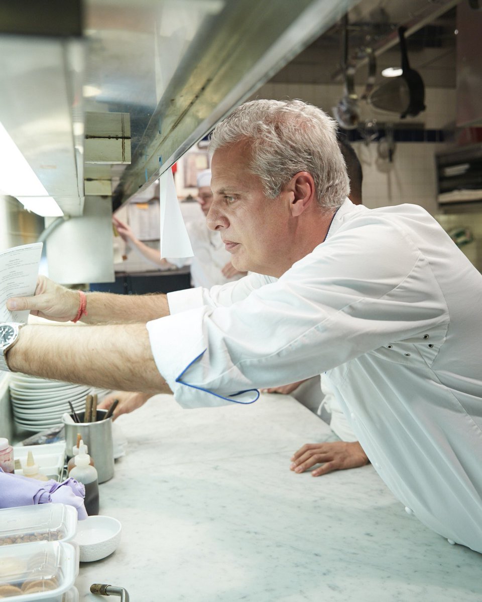 ericripert's tweet image. In action 🎬 @LeBernardinNY