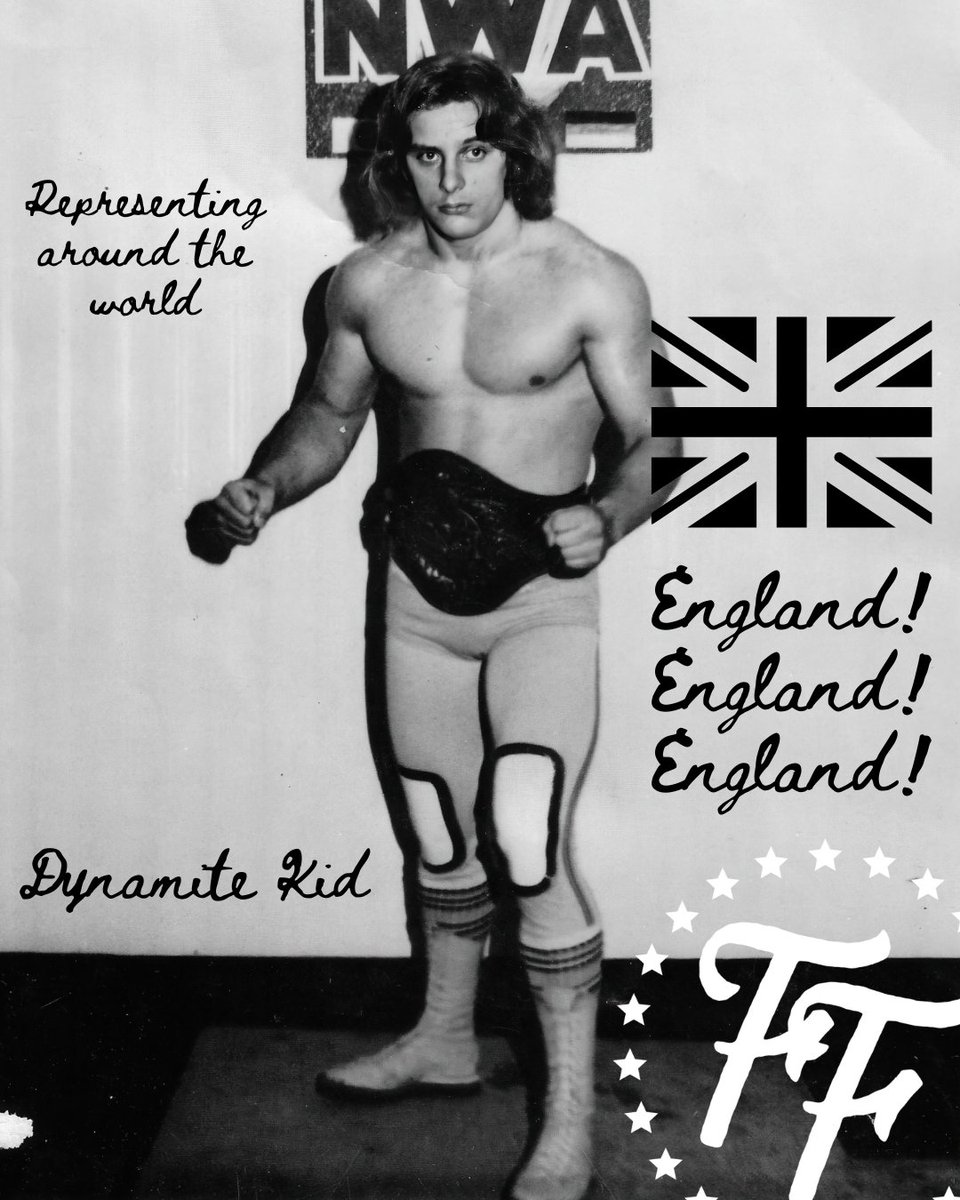FightersFirst's tweet image. From the gritty heart of Golborne, in the proud borough of Wigan, emerged a legend who would redefine the very essence of wrestling. Dynamite Kid, the unrivaled pride of the United Kingdom, carried the Union Jack as a banner of honor, blazing a trail across the globe.
His…