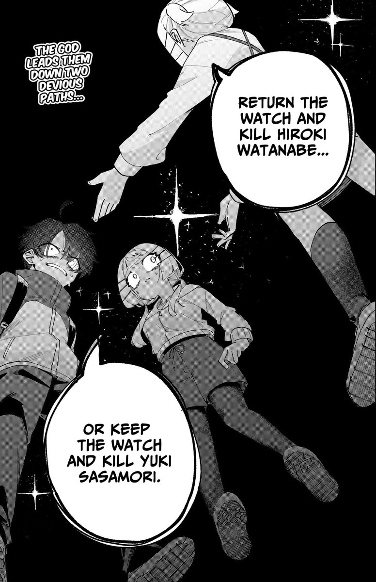 PhistolT's tweet photo. Binged chapter 9 & 10. It was a heavy lore chapter. Learning the origins of the watch, how they used the watch to farm emotions from human as a power source. The God of Time gives them an ultimatum which will have 1 of them die if they choose to return the watch or not
#GodOfTime https://t.co/xG2ViLC9x9